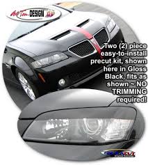 headlight eyelid decal kit 1 for pontiac g8 pontiac g8 pontiac headlights pontiac g8 pontiac g8 pontiac