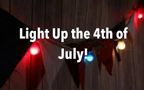 Light Up The 4th Of July With Banners And Lights Christmas Light Source