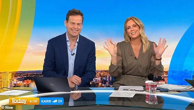 Samantha Armytage and Tom Steinfort 'set to become permanent hosts' of the Today show after impressive ratings boost | Daily Mail Online