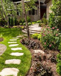 Garden Stepping Stone Ideas Landscaping Garden Stepping Stones Patio Stones Backyard Walkway