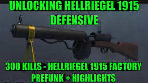 Dips in performance, missing sights hellriegel 1915 and more. Bf1 Hellriegel 1915 Defensive Unlock Road To 300 Kills Battlefield 1 Highlights And Prefunk Youtube