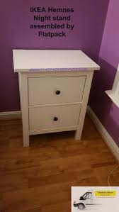 Ikea Hemnes 2 Drawer Chest Article Number 202 426 25 Assembled In Sw Dc Www Flatpackservice C Flat Pack Furniture Furniture Assembly Ikea Furniture Assembly