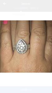 1 75ct Dia White Gold Pear Cluster Ring Rbd Shoulder Set With Baguettes 3999 Au Angus Coote Jewellers Wedding Rings Rings Anniversary Rings