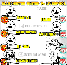 Chốt lịch đá bù mu vs liverpool, thầy trò solskjaer lè lưỡi. Troll Football Manchester United Vs Liverpool Facebook