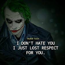 My sincere apologies if you have one of these as a wall decal in your living. Joker Quotes On Fake Love Quotes Quotewar Com