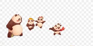Red Panda Giant Panda Cartoon Illustration Png 900x450px Red Panda Art Cartoon Ear Finger Download Free She dubs pannie her son and papanda her father, and the three become a happy family with their own big adventures. red panda giant panda cartoon