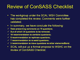 Construction Safety Audit Scoring System Con Sass And Your wsh executive committee hopes your all doing well and staying safe during these crazy times. construction safety audit scoring