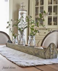 27 Creative Centerpiece Ideas For A Stunning Table Arrangement Dining Room Centerpiece Dining Room Table Centerpieces Farmhouse Table Centerpieces