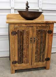 Bathroom Vanity 30 Vessel Copper Sink
