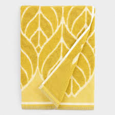 Product information on towel city brand of bath sheet size towels in brigth green: Chartreuse Green Leaf Sculpted Anise Bath Towel World Market