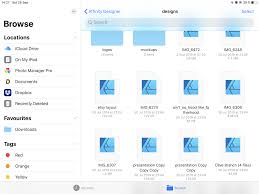 No Affinity Thumbnail Previews In Icloud Drive Files App Pre 1 8 Designer Bugs Found On Ipads Affinity Forum