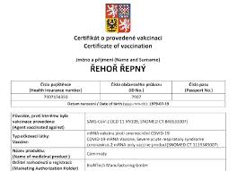 Vakcíny covid 19 pfizer biontech, chci získat certifikát o očkování. Ockovani Schvalenou Vakcinou Doporucuje Uznat I Cvs Zdravezpravy Cz