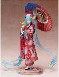 Hatsune Miku Kimono Action Figure Toys Doll Collection With Box Hatsune Miku Miku Hatsune