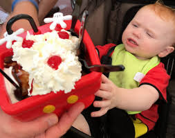 ice cream at walt disney world mickey