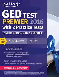 Kaplan Ged Test Premier 2016 Study Tools Online Ged Study Guide Test Prep Practice Testing