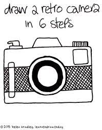 Drawing for kids how to draw number cartoons step by step: Learn To Draw Camera Drawing Camera Drawing Simple Camera Doodle