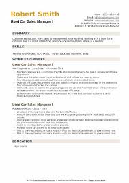 Invariably, sales executives will work for a dealership that represents one or more major manufacturer. Used Car Sales Manager Resume Samples Qwikresume