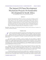 Check spelling or type a new query. Pdf The Impact Of Clean Development Mechanism Projects On Sustainable Development In South Africa
