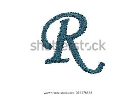Threadart has a large collection of alphabet machine embroidery designs in the most popular styles. Embroidery Designs Alphabet R Isolate On Stock Photo 395578882 Shutterstock
