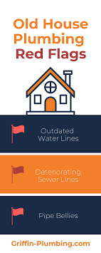 Moving into an old home, check the drains and pipes in case of any unwanted clogging. Old House Plumbing Tips Griffin Plumbing