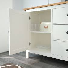 Principaux acteurs de oss 117 : Hemnes Aparador Velatura Branca Castanho Claro 157x88 Cm Ikea