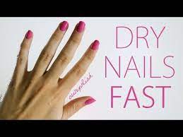 5 Ways To Dry Your Nails Fast! - Youtube