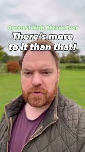 Surely the greatest of all #irish phrases #comedy