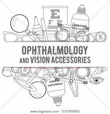 Set Medical Optometry Vector Photo Free Trial Bigstock