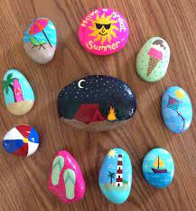 How To Paint Rocks Step By Step Painted Rock Ideas Painted Rocks Rock Crafts Rock Painting Tutorial