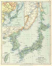 A brief overview of intage inc. Japan Corea Old Vintage Map Edward Stanford Circa 1920 Formosa Taiwan