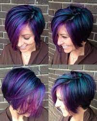 Pin By Charmander Boy From Youtube On Cabelos Short Purple Hair Short Hair Color Perfect Hair Color