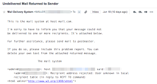 What are the rules for return to sender? My Emails Go Undelivered What Can I Do Synology Knowledge Center