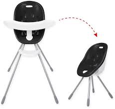 Phil Teds Poppy High Chair In Black Ages Suitable Months