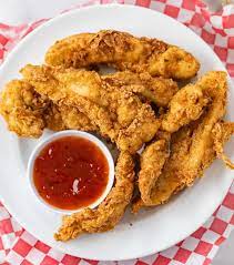 Best buttermilk southern fried chicken tenders that is seasoned to perfection.then double dredged with seasoned flour and deep fried until golden brown. Fried Chicken Tenders Extra Crispy The Cozy Cook
