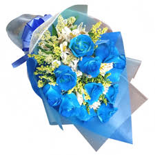 4.4 out of 5 stars. Send 12 Blue Roses In Bouquet To Manila Delivery Blue Roses To Philippienes