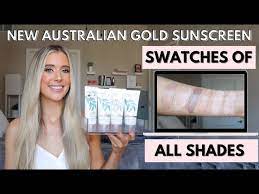 Australian gold spf 50+ face guard, 0.5 ounce (pack of 2) 4.7 out of 5 stars. New Australian Gold Botanical Tinted Face Sunscreen Spf 50 Comparison Review Shade Swatches Youtube