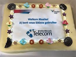 Tenderapp Verwelkomt 500ste Gebruiker Welkom Maaike