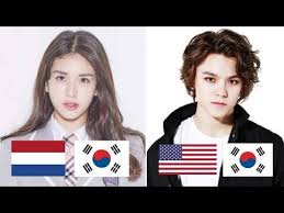 Half Korean Kpop Idols Youtube