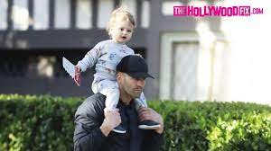 The young and adorable jason statham, jack statham was born on june 24th, 2017 in beverly hills, california, united states. Jason Statham Takes His Son Jack Out For An Afternoon Stroll Without His Mother Rosie Huntington Youtube