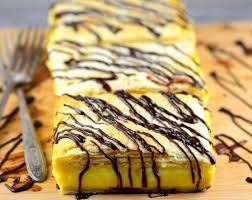 Birds Custard Powder Recipes Chocolate Custard Vanilla Slice Recipe Food Food Recipes Custard Slice