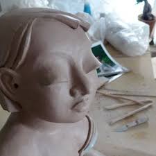 Badenixen Veronica In Arbeit Badenixen Keramik Kunst Keramik