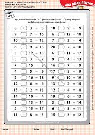Check spelling or type a new query. Workbook 10 Menit Pintar Matematika Tk A B Penjumlahan Dan Pengurangan 47 Ebook Anak