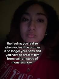 When You Realize Your Younger Brother Is No Longer Little