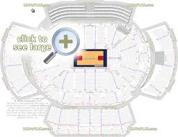 philips arena seat row numbers detailed seating chart