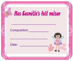 Des Etiquettes Pour La Cosmetique Lacaudryfolies Etiquette A Imprimer Etiquettes Cosmetique