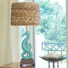 Seahorse Table Lamp Shades Of Light Decor Beach Themed Lamps Beach House Decor