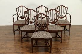 1933 solid mahogany dining room set 7pc chippendale ball claw foot pollak boston. Home Decoration Vintage Dining Room Chairs