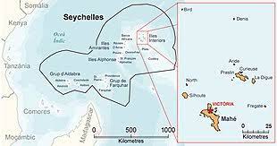 The seychelles' 115 granite and coral islands extend from between 4 and 10 degrees south of the equator and lie between 480km and 1,600km from the east coast of africa in the western indian ocean. Seychellen Wikipedia