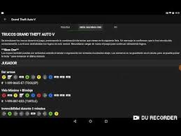 Cheats e códigos de gta 5 (imagem: Todos Los Trucos De Gta V Para Xbox One Y Xbox 360 Youtube