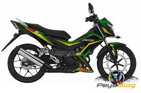 Suitable for this type of motor satria fu blue white. Galeri Konsep Modifikasi Striping Honda Sonic 150r Warungasep